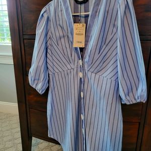 NWT Zara Shirt Dress